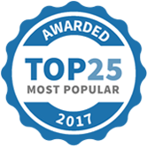 Awarded Top 25 most Popular Coaches 2017