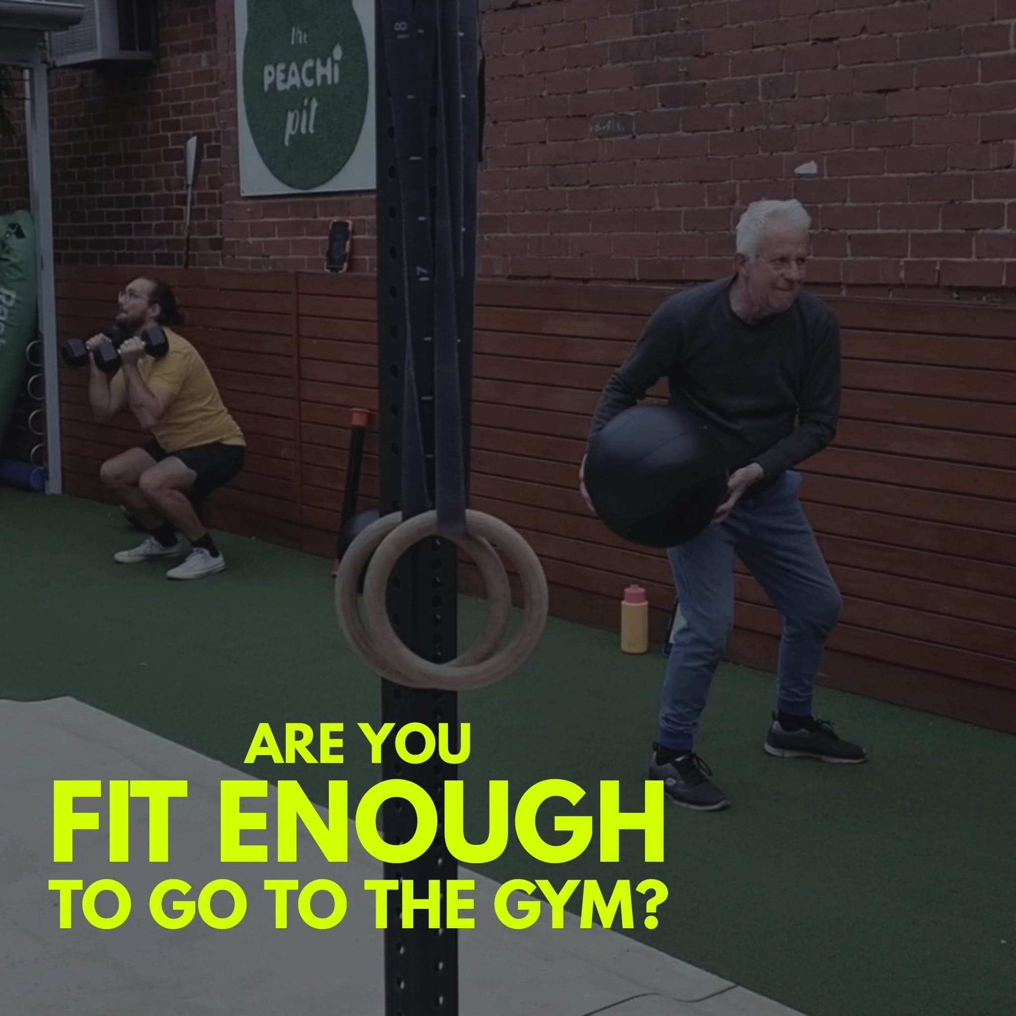 Are you fit enough to go to the gym